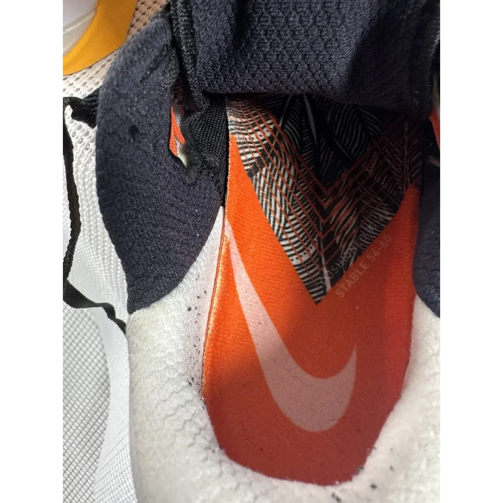 Nike Metcon 6 AMP Womens 7 Training CrossFit Shoes Gray Orange AO2982-081